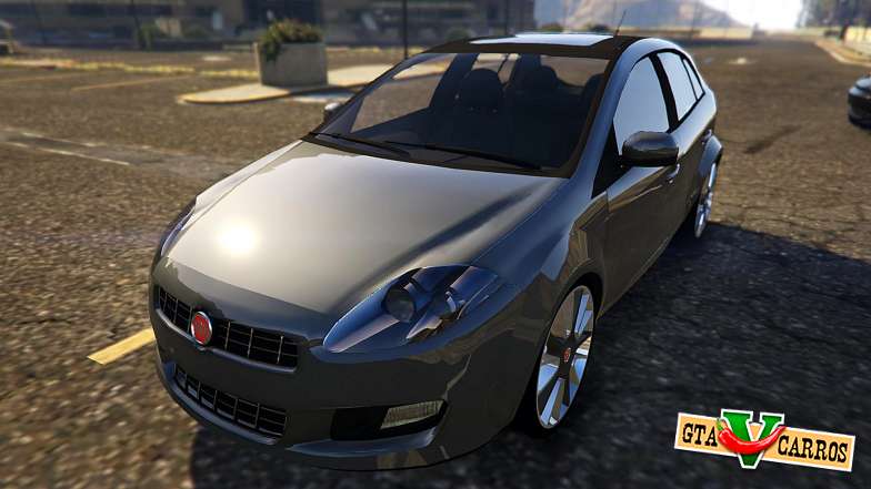 Fiat Bravo 2011 for GTA 5 front view