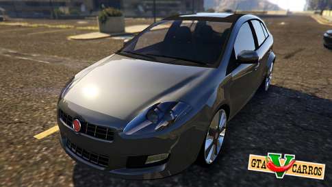 Fiat Bravo 2011 for GTA 5 front view
