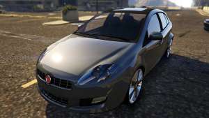 Fiat Bravo 2011 for GTA 5 front view