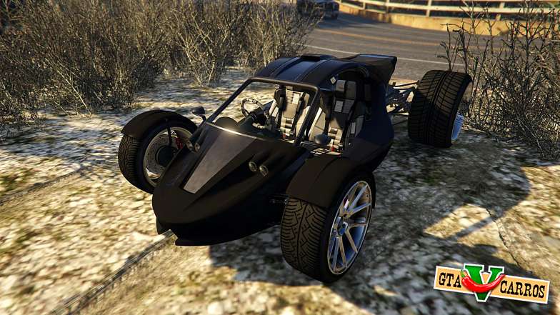 Raptor Car v2 for GTA 5 exterior