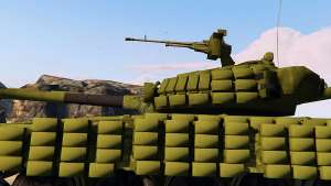 Tank T-72 for GTA 5 armor