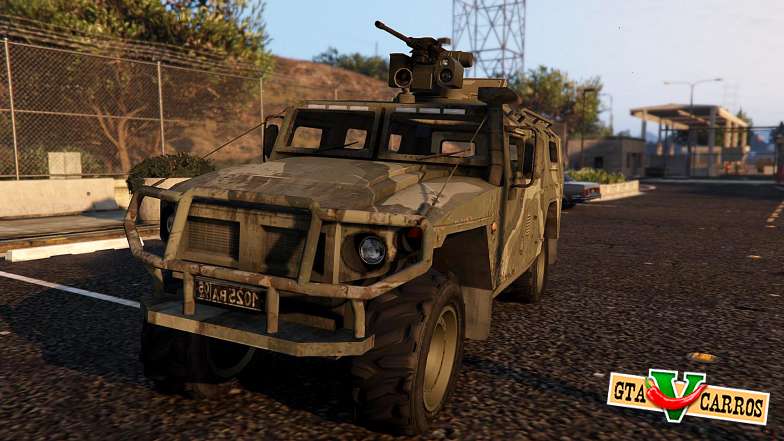 GAZ Tiger for GTA 5 exterior