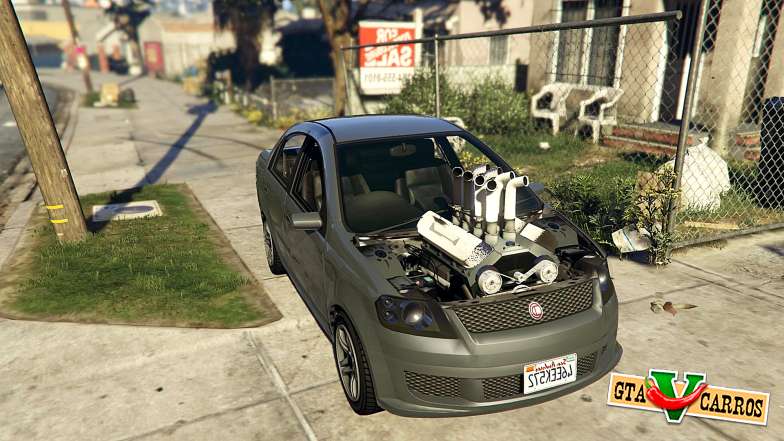 Asea V8 Mod for GTA 5 front view