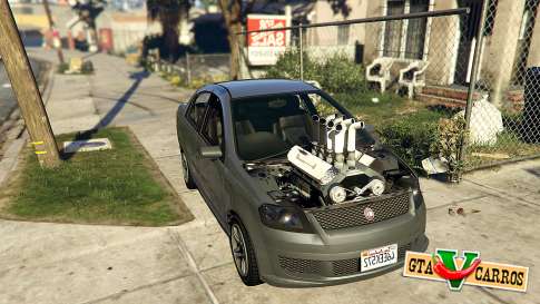 Asea V8 Mod for GTA 5 front view