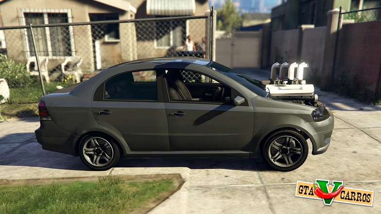 Asea V8 Mod for GTA 5 side view