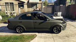 Asea V8 Mod for GTA 5 side view