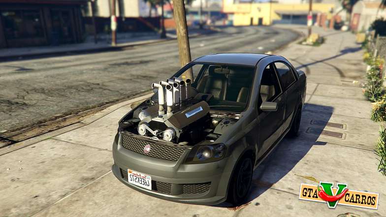 Asea V8 Mod for GTA 5 exterior