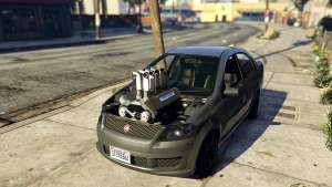 Asea V8 Mod for GTA 5 exterior