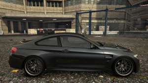 BMW M4 F82 2015 for GTA 5 side view
