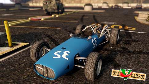 Cooper F12 1967 v2 for GTA 5 front view