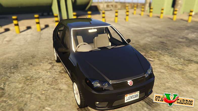 Fiat Palio Way Brasil 2015 for GTA 5 front