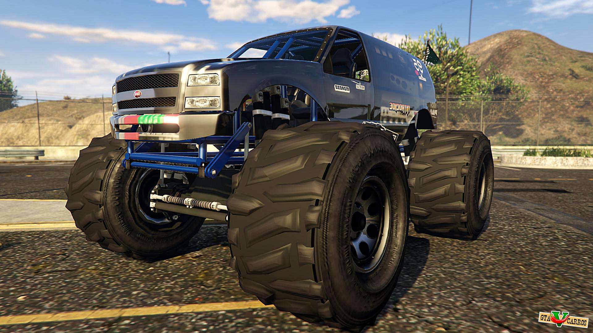 Gta 5 vapid the liberator фото 19