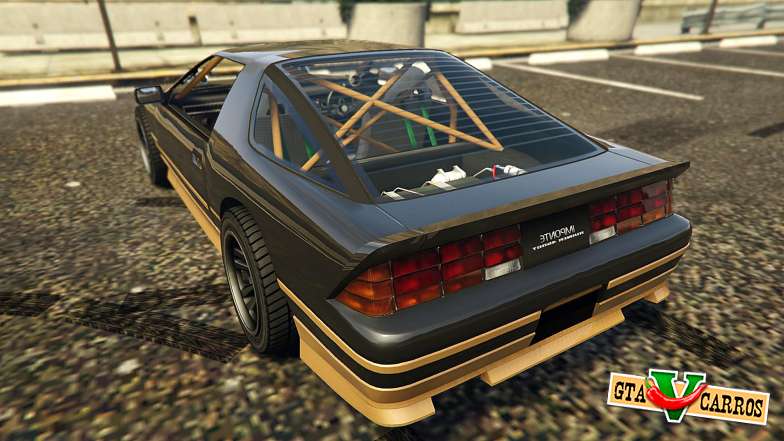 Ruiner FD Spec for GTA 5 rear view