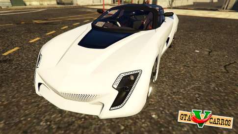 Italy Bertone Mantide 2010 for GTA 5 front view