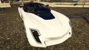 Italy Bertone Mantide 2010 for GTA 5 exterior