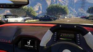 Italy Bertone Mantide 2010 for GTA 5 interior