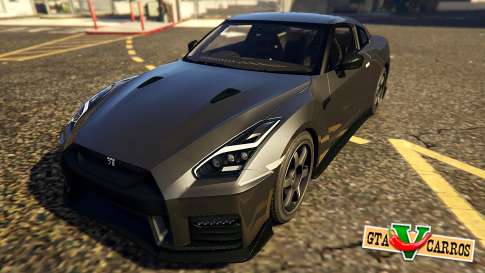 Nissan GTR Nismo 2017 for GTA 5 front view