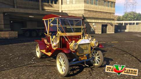 Ford T 12 model 1 for GTA 5 front view