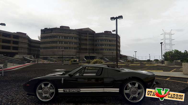 Ford GT 2005 for GTA 5 side view