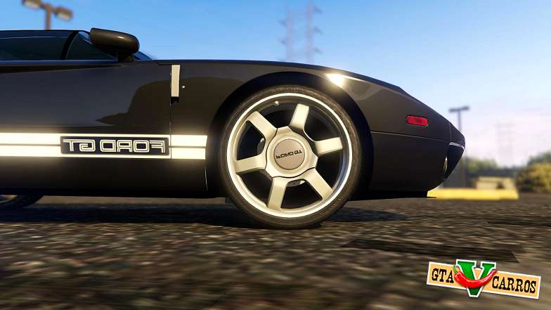 Ford GT 2005 for GTA 5 wheels
