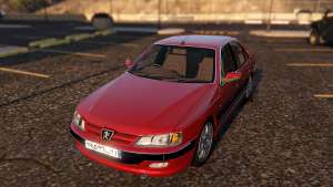 Peugeot Pars for GTA 5 front view