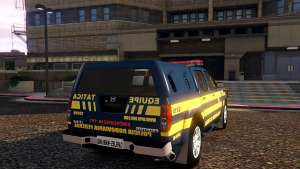 Nissan Frontier PRF for GTA 5 rear view