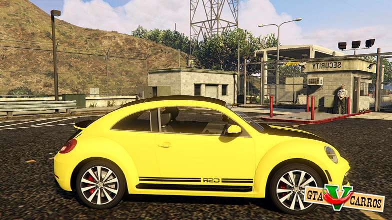 Limited Edition VW Beetle GSR 2012 for GTA 5 side view