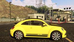 Limited Edition VW Beetle GSR 2012 for GTA 5 side view
