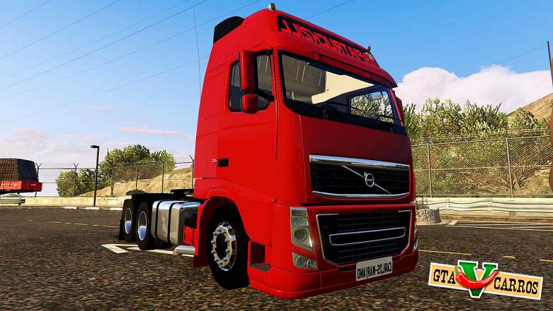 VOLVO FH for GTA 5 front view