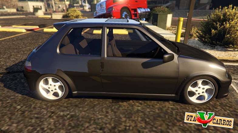 Peugeot 106 for GTA 5 side view