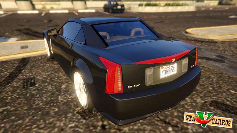 Cadillac XLR-V for GTA 5 rear view