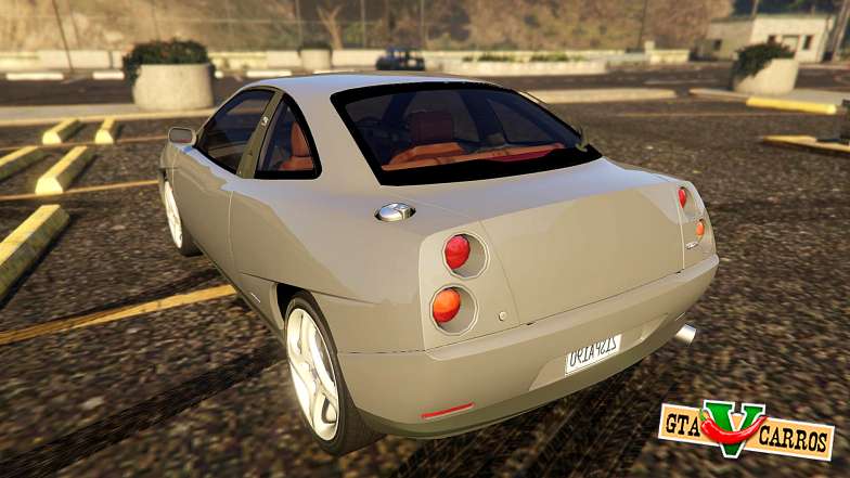 Fiat Coupe for GTA 5 rear view
