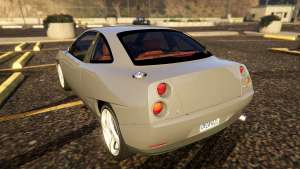 Fiat Coupe for GTA 5 rear view