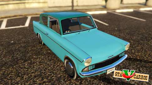 Ford Anglia 1959 from Harry Potter for GTA 5 front view