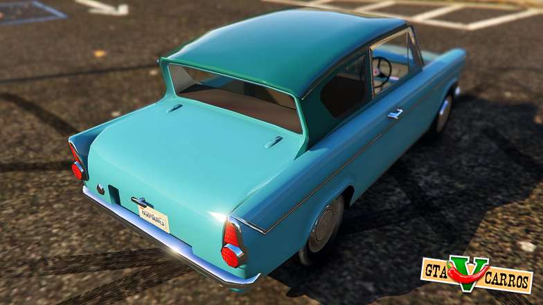 Ford Anglia 1959 from Harry Potter for GTA 5 rear view
