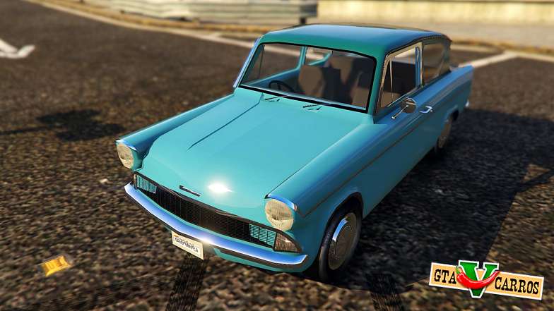 Ford Anglia 1959 from Harry Potter for GTA 5 exterior