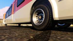 Portugal, Madeira Bus H.Funchal Low Entry Skin for GTA 5 wheels