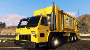 Portugal, Madeira Garbage Truck CMF Skin for GTA 5 exterior