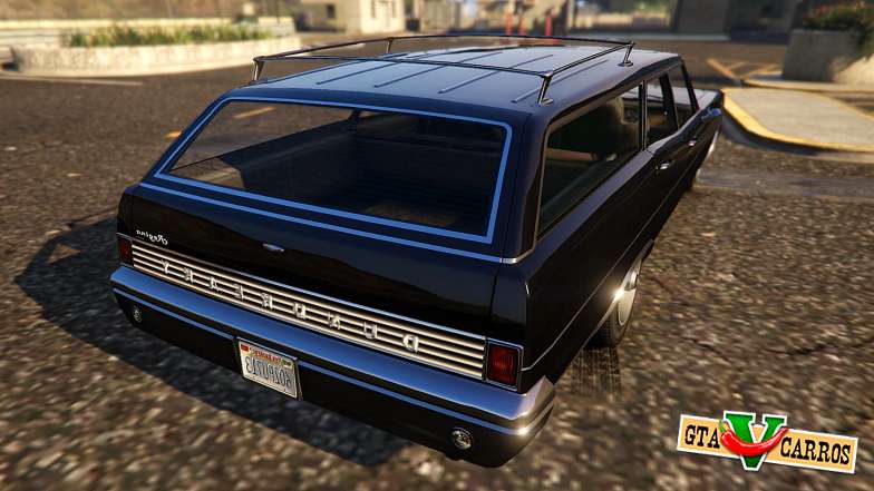 EFLC TLaD Regina v.1.0 for GTA 5 rear view