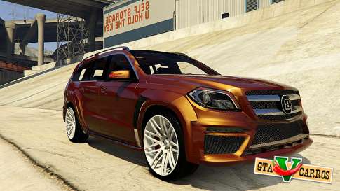 Brabus B63S Widestar for GTA 5 front view