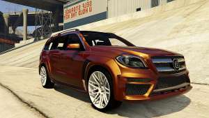 Brabus B63S Widestar for GTA 5 front view