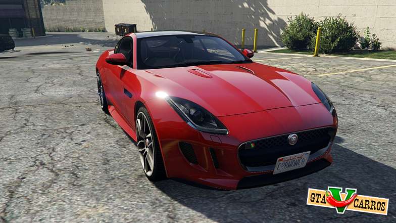 Jaguar F-Type R&amp;SVR for GTA 5 front view