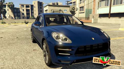 Porsche Macan Turbo 2016 for GTA 5 front view