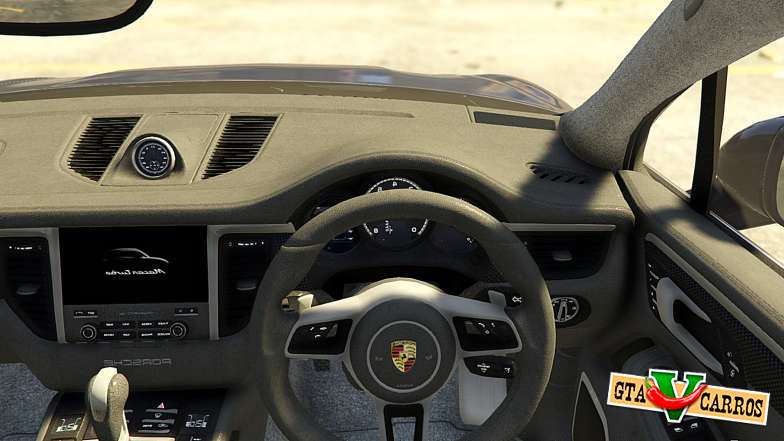 Porsche Macan Turbo 2016 for GTA 5 interior
