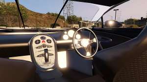 Bugatti Chiron Widebody for GTA 5 interior