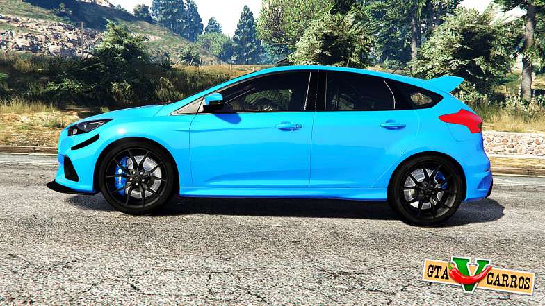 Ford Focus RS (DYB) 2017 [replace] for GTA 5 side view