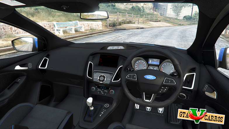 Ford Focus RS (DYB) 2017 [replace] for GTA 5 interior