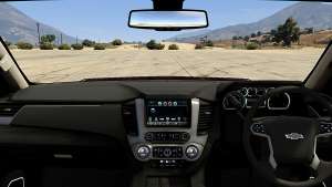 Chevrolet Suburban 2016 for GTA 5 interior