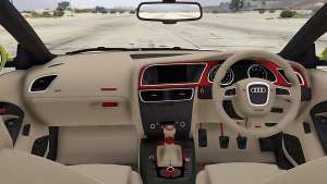 Audi S5 Liberty Walk for GTA 5 interior