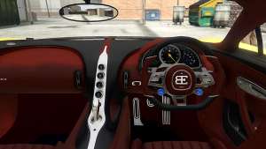 Bugatti Chiron 2017 for GTA 5 interior